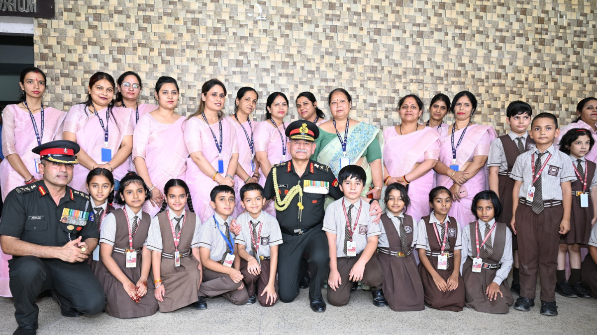 ‘Homecoming’ for Army Chief Upendra Dwivedi at Sainik School Rewa