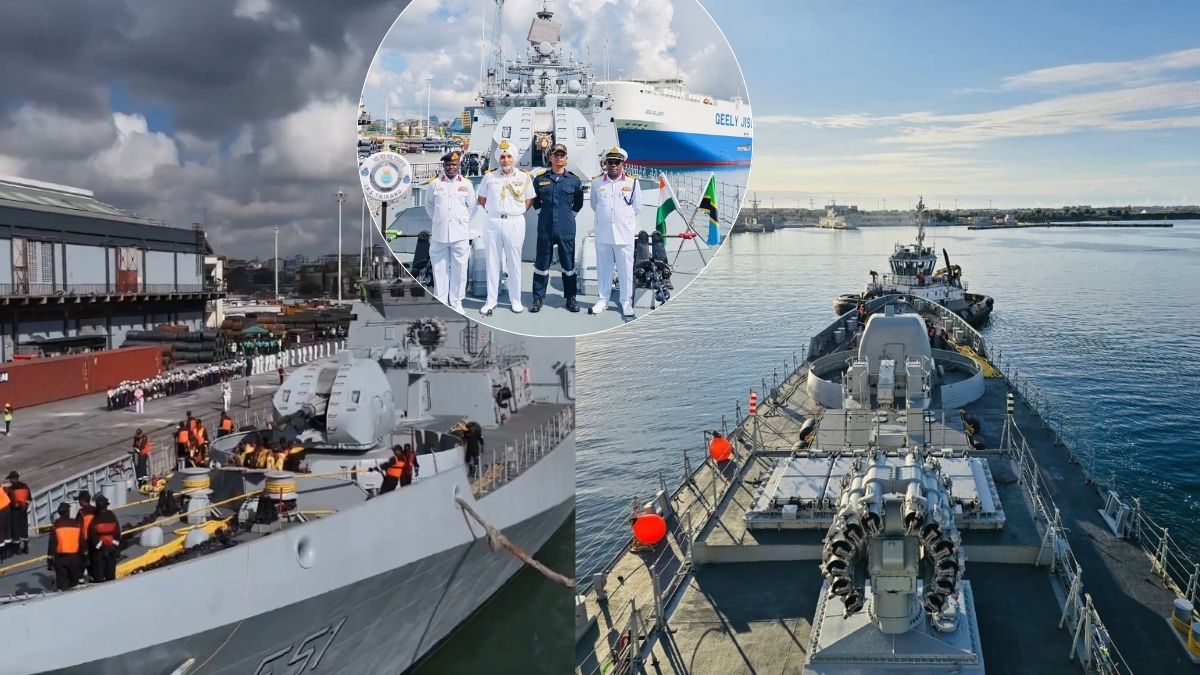 INS Trikand In Tanzania: Critical Stores To Be Handed Over Along With Participation In Joint Training Activities