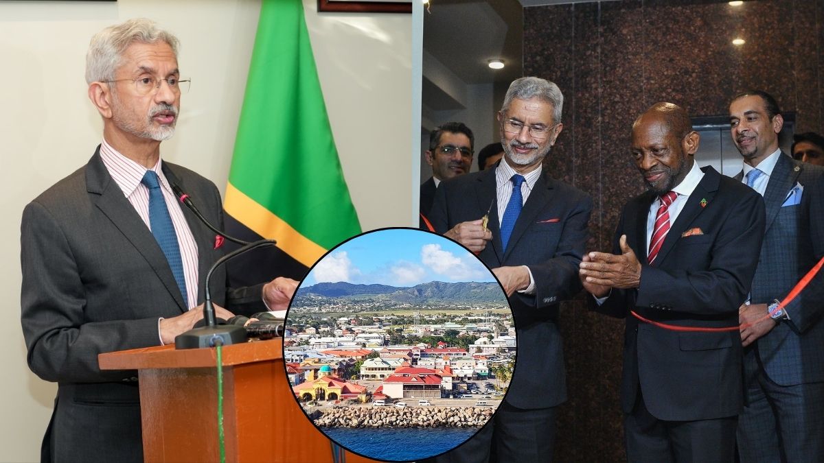 Committed To Supporting Small Island Developing States: EAM Inaugurates St Kitts And Nevis High Commission In Delhi