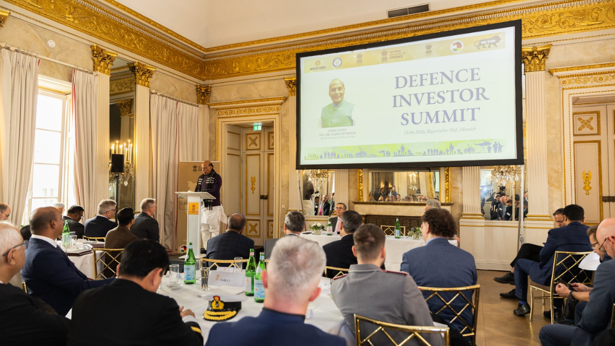 India-Germany defence ties: Rajnath Singh invites German firms, outlines 2047 vision