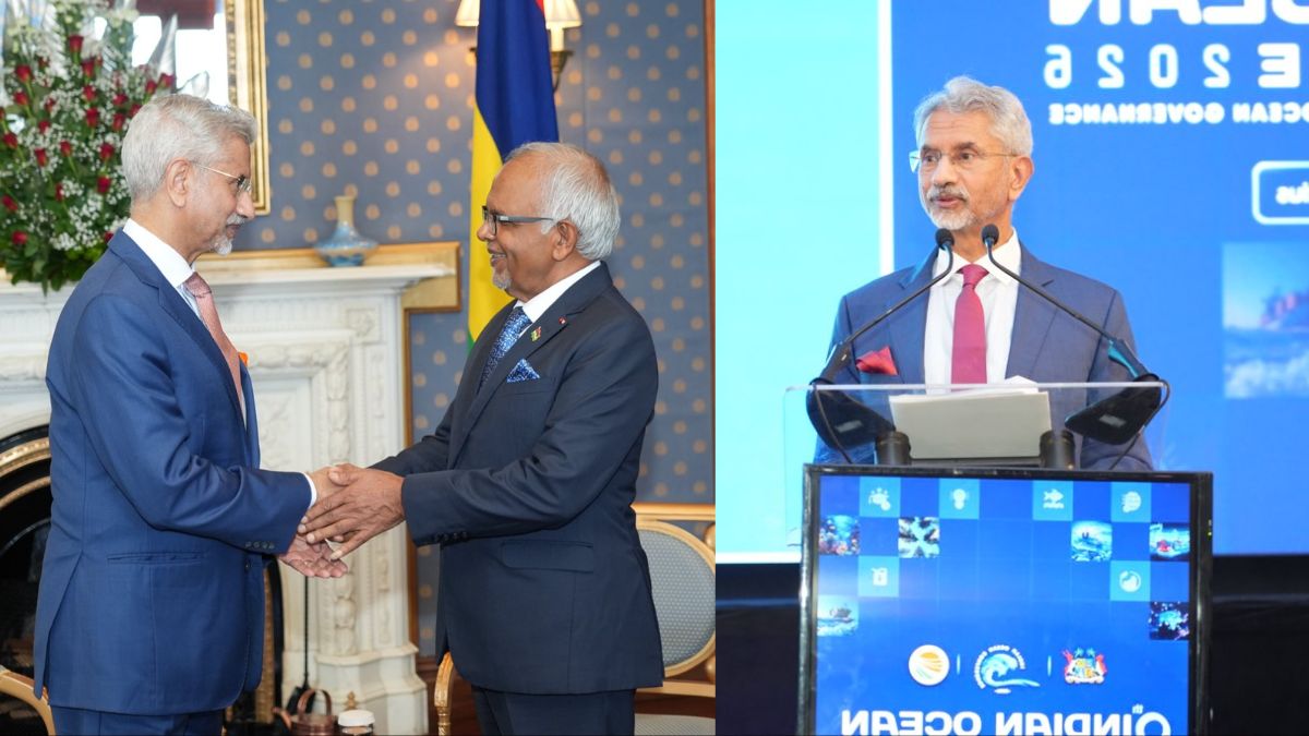 Jaishankar Meets Mauritius President; Flags Chokepoints, Says Indian Ocean Countries Must Stay Cohesive At IOC 2026