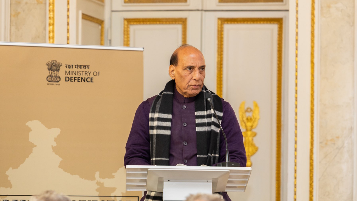 Rajnath Singh Heads to Kyrgyzstan for SCO Defence Ministers Meet