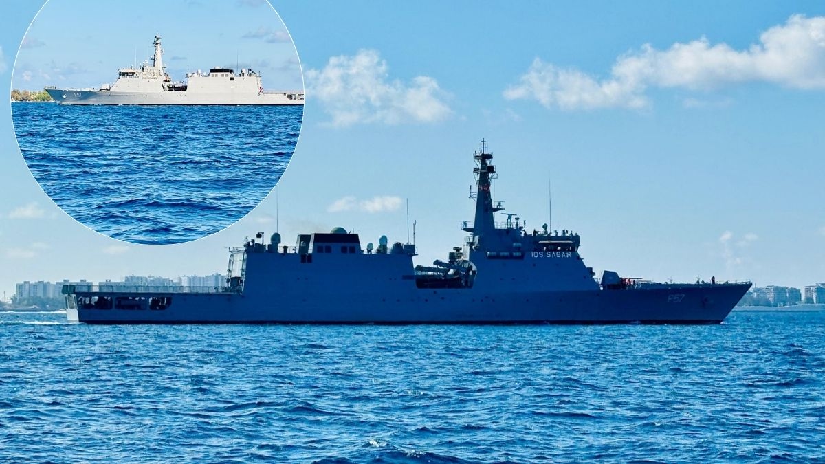 Indian Navy IOS SAGAR, IOS SAGAR 2026 second edition, India Maldives naval ties, IOS SAGAR 2026, ios sagar first overseas port call, Indian Ocean maritime security, INS Sunayna, INS Sunayna pot call maldives, IONS India chairmanship, SAGAR initiative India, MAHASAGAR policy, Indian Navy outreach, naval diplomacy India, defence cooperation Indian Ocean, Maldives port call Indian Navy, India maritime strategy, navy news