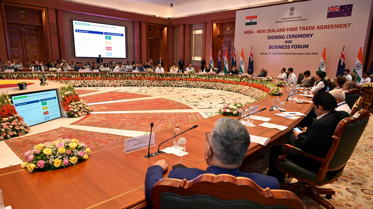 Modi, Luxon Describe FTA as Landmark Milestone, Provides Duty-Free Exports Access